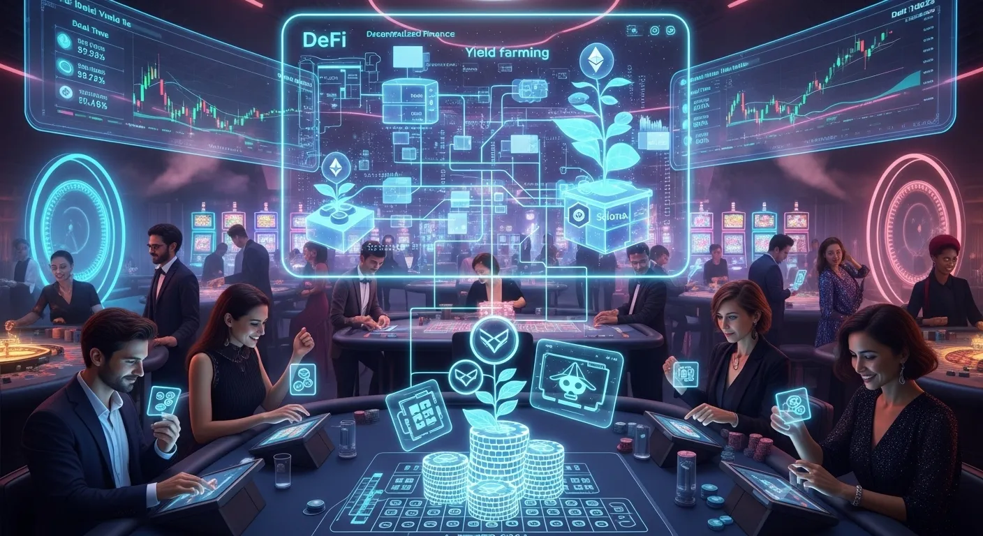 DeFi yield farming powering global crypto casino wallets, 2025