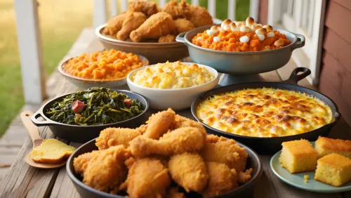 Southern Comfort Food Platter