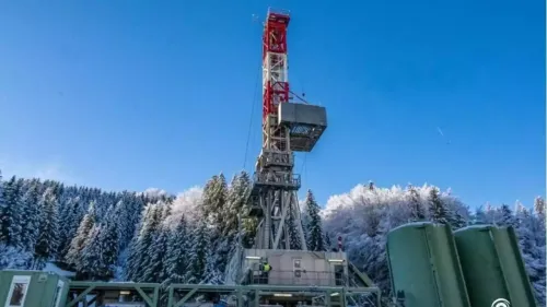 Welchau Drilling Rig MCF Energy