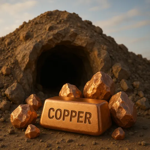 Copper Mine Photorealistic