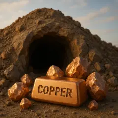 Copper Mine Photorealistic