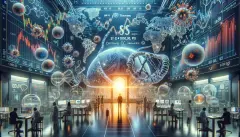 This image captures the essence of Contineum Therapeutics, Inc.'s debut on the NASDAQ Global Securities Market, highlighting its innovative spirit in the biotechnology industry and its successful IPO...