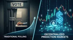 raditional polling faces a crisis of credibility, decentralized prediction markets are emerging as a billion-dollar alternative