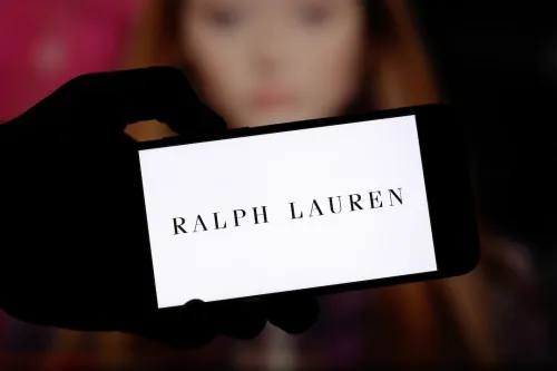 Ralph Lauren Corporation (Ralph Lauren) editorial. Illustrative photo for news about Ralph Lauren Corporation (Ralph Lauren) - an American fashion 