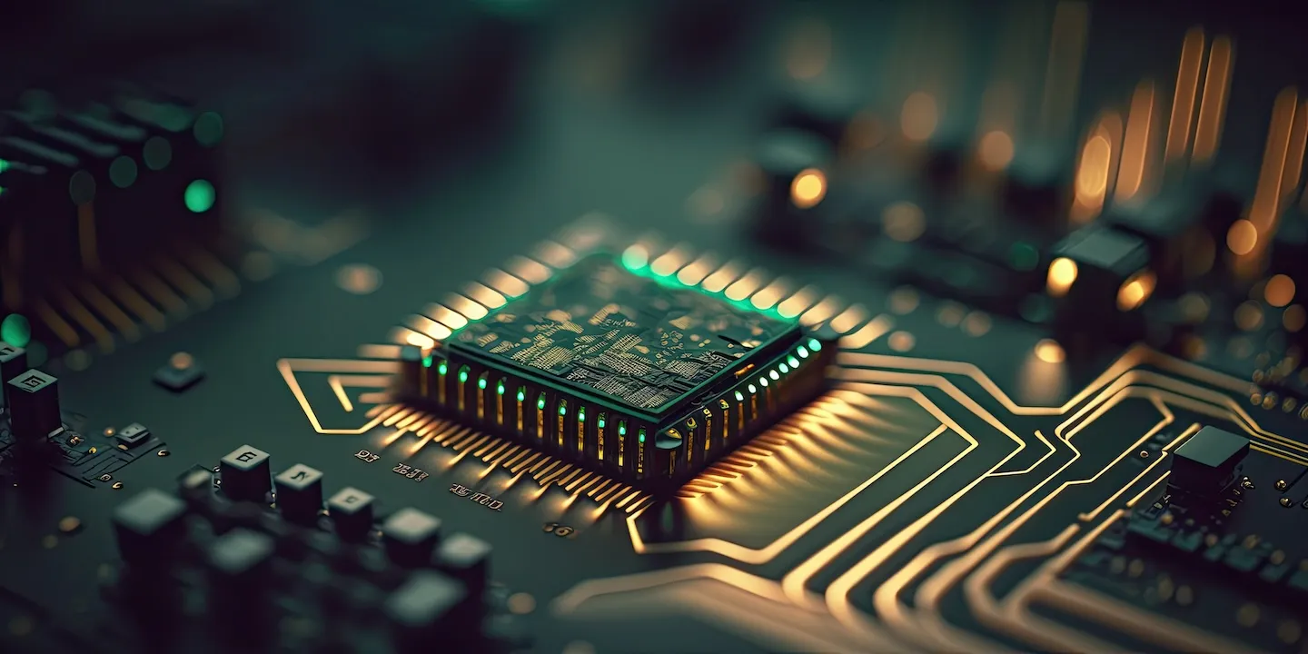 computer cell phone micro chips. Motherboard.