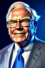 AI-generated image of Warren Buffett