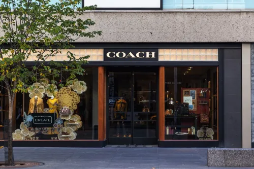 Tapestry owned Coach storefront