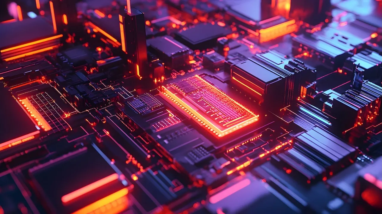 Innovative Gallium Nitride (GaN) Semiconductor Chip with Advanced Power Electronics Architecture and High-Efficiency Design