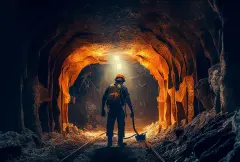 History Metals Mining Miner in Mine