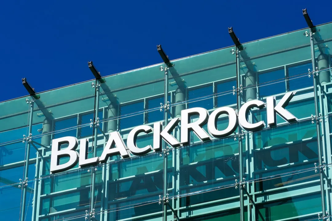 BlackRock Logo Sign on Building
