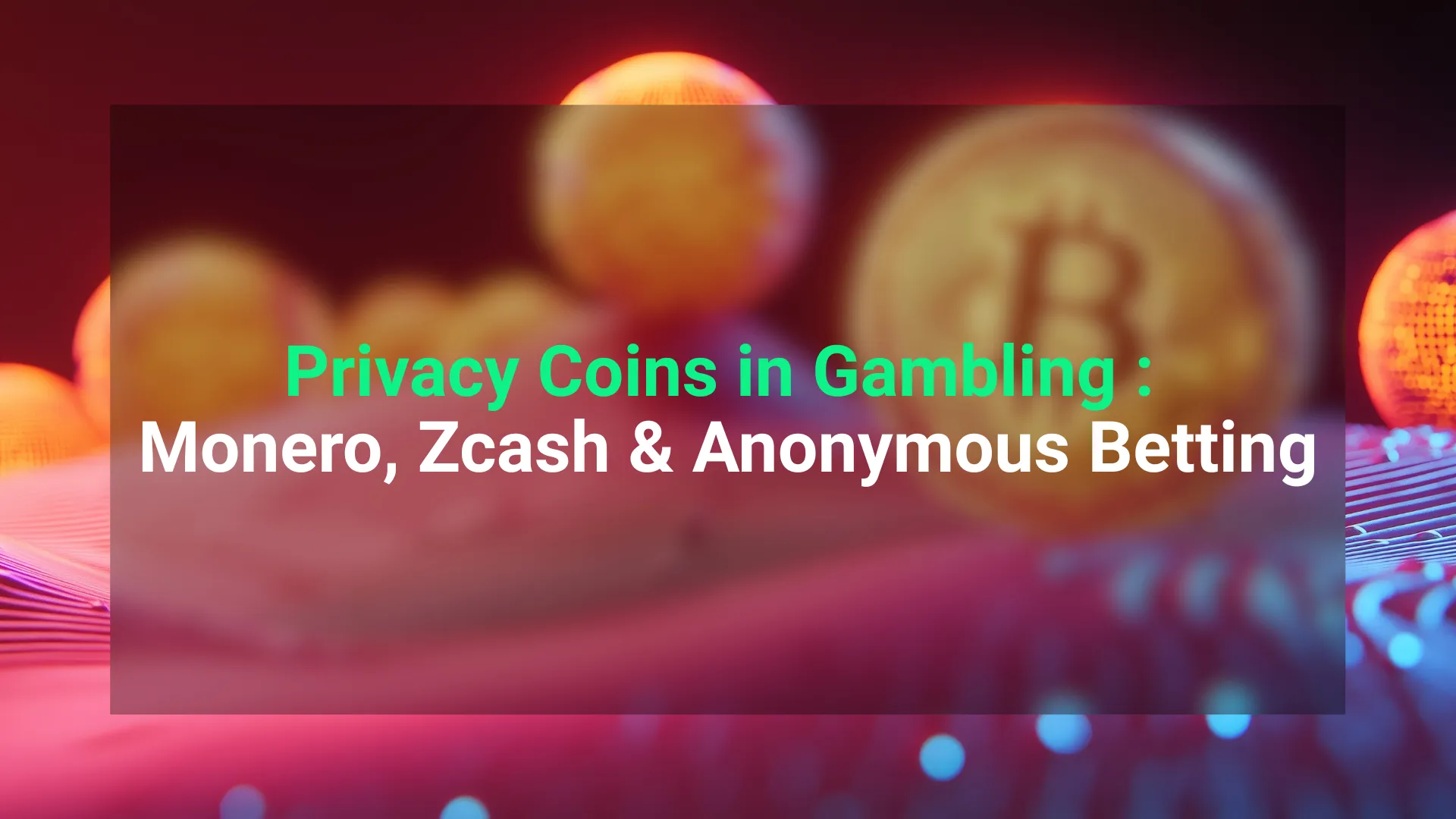 Anonymous crypto betting with Monero and Zcash privacy coins on secure casino platforms in 2025.