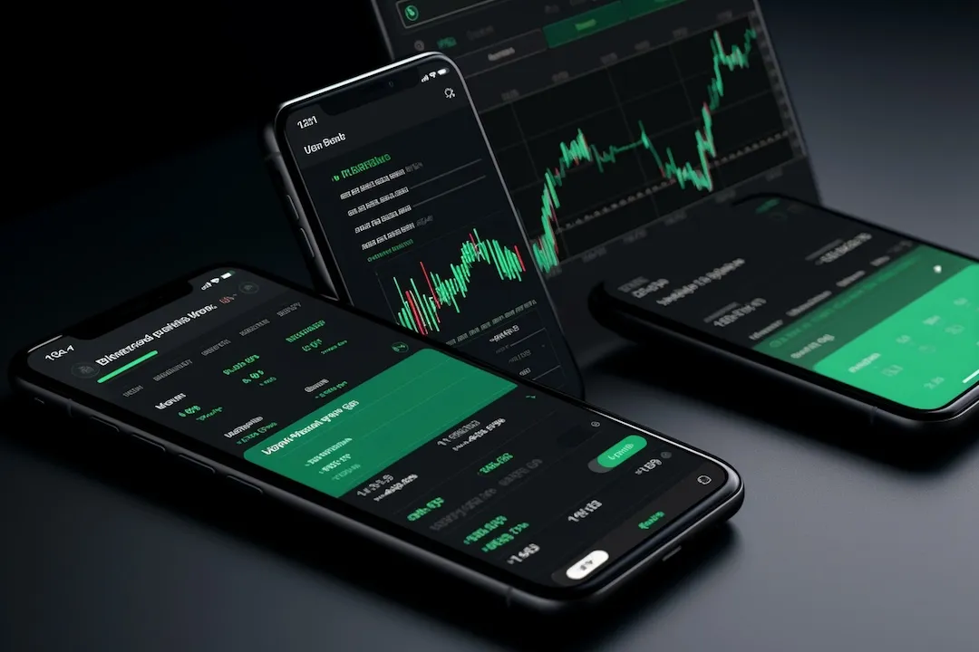 trading platforms, such as Robinhood or TD Ameritrade 