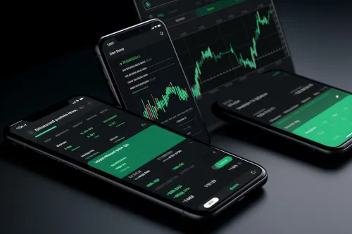 trading platforms, such as Robinhood or TD Ameritrade 