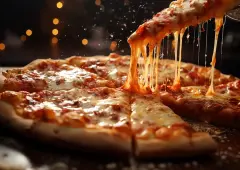 Cheese and Tomato Pizza