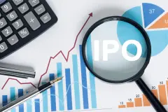 Illustration of IPO Lockup Period under a magnifying glass