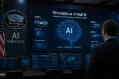 AI command center at the Pentagon