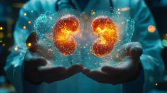 Kidneys Glowing Medical Innovation Technology