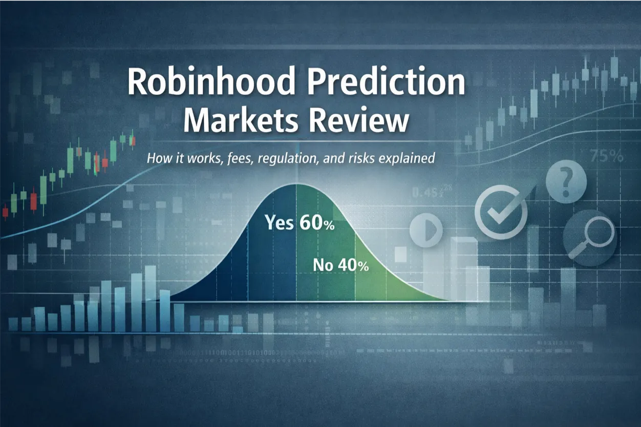 Robinhood Prediction Markets interface illustrating event-based contracts and probability pricing