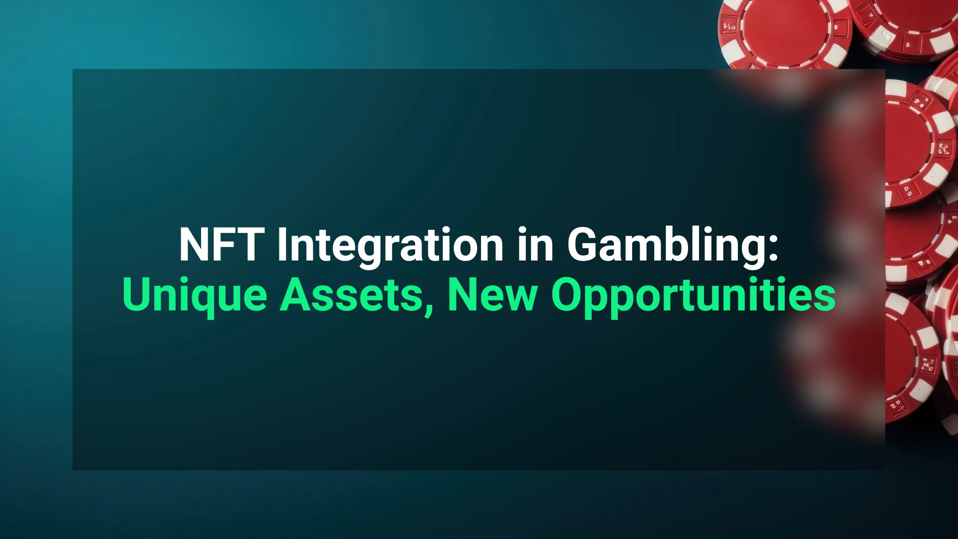 NFT for Web3 gambling