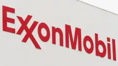 ExxonMobil Logo Red on White