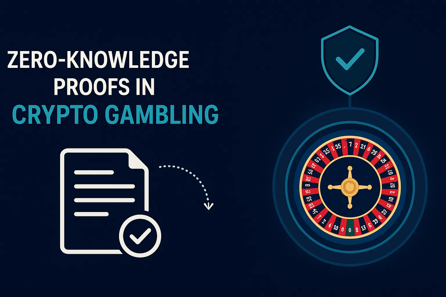 Zero-Knowledge Proofs transforming crypto gambling trust and fairness