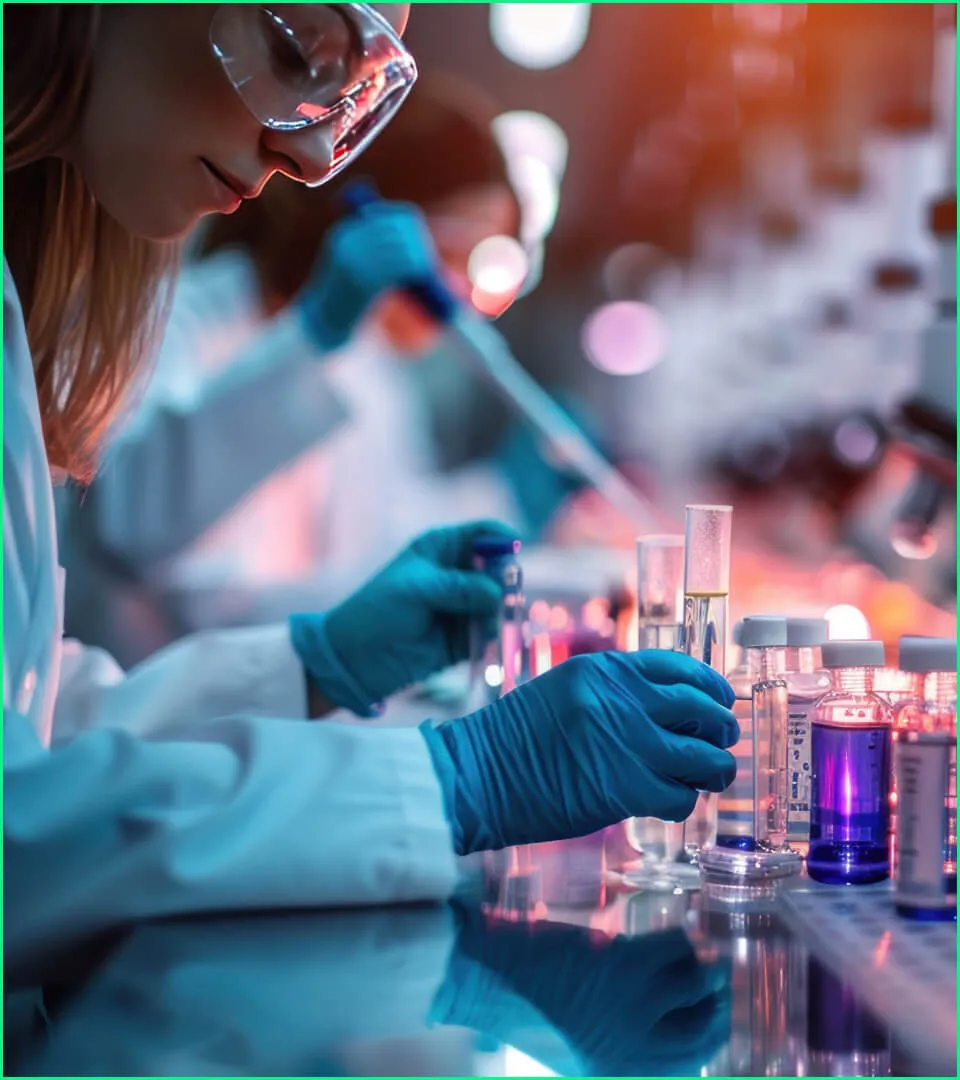 Biotechnology Clinical Lab Testing Samples 