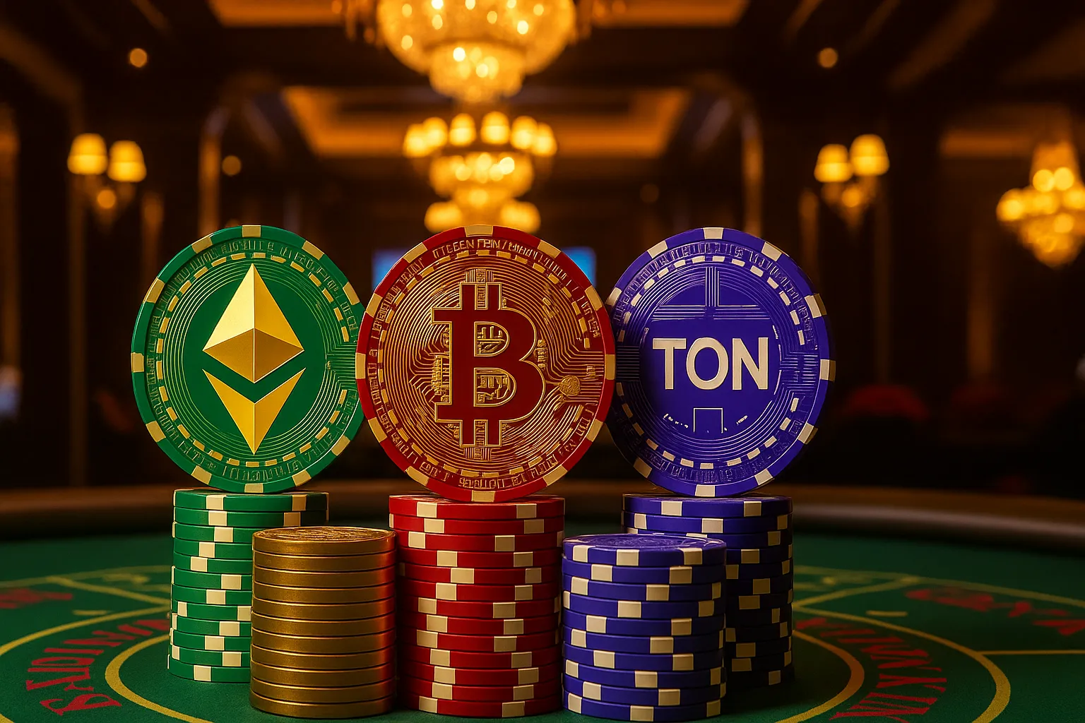 The rise of Solana, Polygon, and TON in crypto gambling versus Bitcoin’s market share
