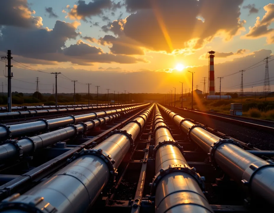 Oil Gas Field Infrastructure