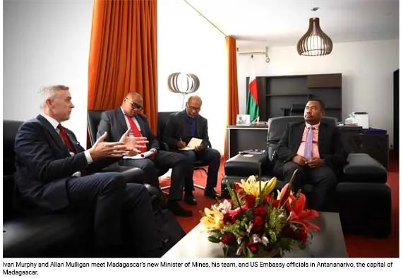 Harena Rare Earths Management Team in Madagasgar