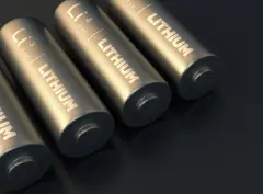 Li3 Lithium Batteries lined up at an angle on dark background. Best Lithium Stocks to Invest In 