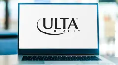 ULTA Beauty Logo on Laptop screen