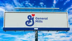 General Mills Store Sign against blue sky