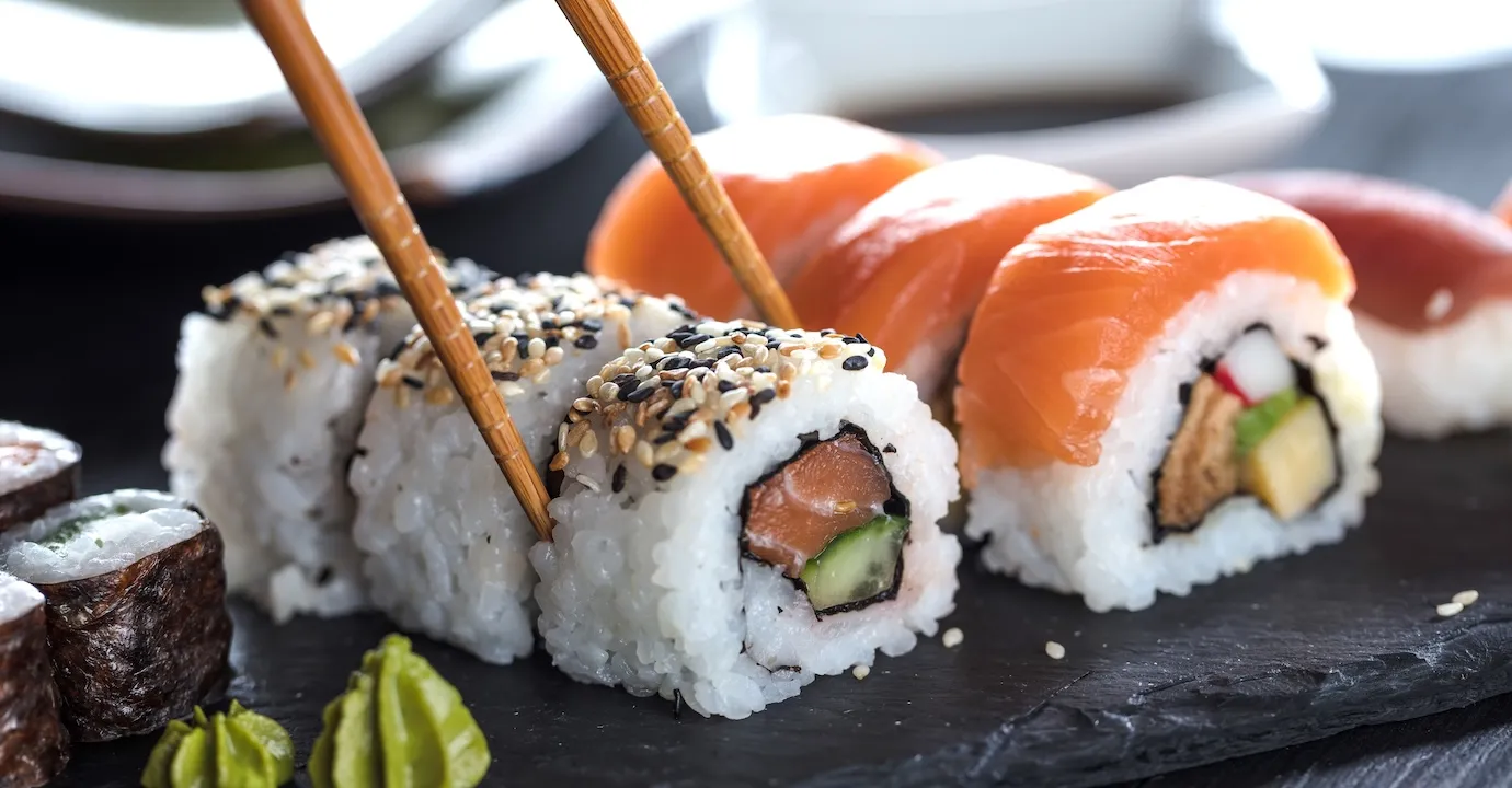 Sushi Verschiedene sorten