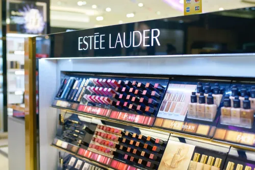Estee Lauder Makeup in Store Display