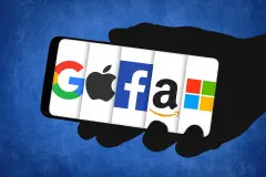 Logos of GOOGL AAPL META AMZN MSFT